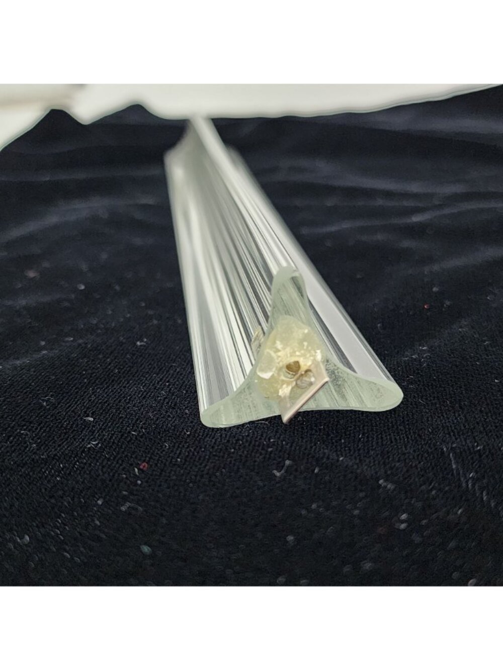 Murano Glass Tri Lobe Rod Spare Part for Venini Chandeliers, 11" Long - Picture 5 of 9